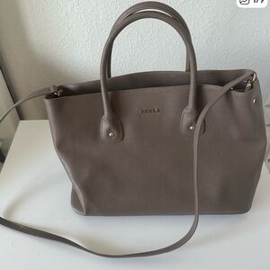 Furla Taupe Tote